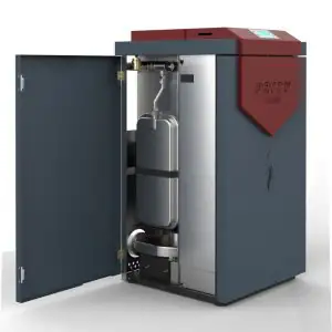 Centrala peleti compacta Prity PLW25B EH – 27kW cu pompa si vas