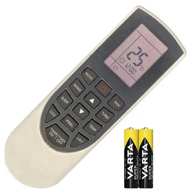 Telecomanda KNTECH®, YAN1F1 pentru aer conditionat GREE modelele din poza, baterii incluse