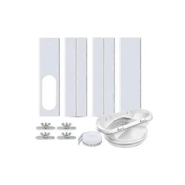 Kit fereastra pentru aer conditionat portabil, ajustabil, set