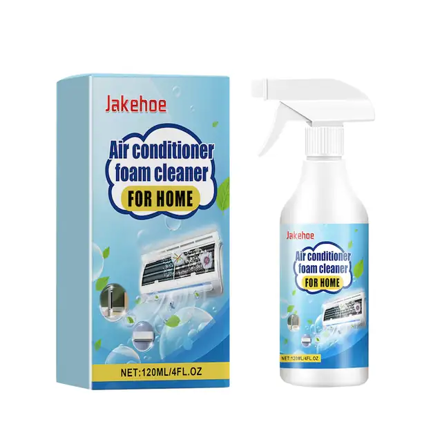 Jakehoe Spuma de curatare pentru aer conditionat pentru acasa, purificare aer conditionat, curatare, decontaminare, indepartare mirosuri, curatare interioara si exterioara a masinilor, 2 buc