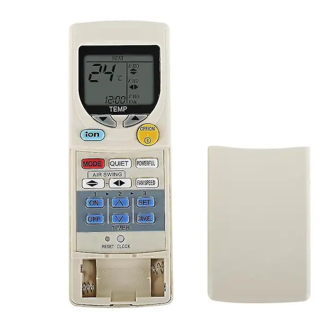 Telecomanda aer conditionat, ABS, alimentare cu 2 baterii AAA, compatibila cu A75C2624 A75C2616 A75C2718 A75C2195