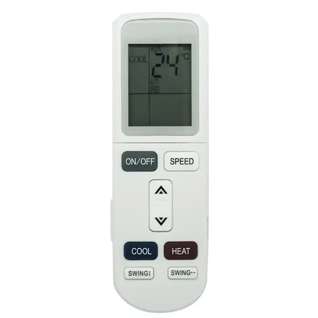 Telecomanda pentru aer conditionat Ykr-l/102e, alb, 14x4cm, set 1 buc.
