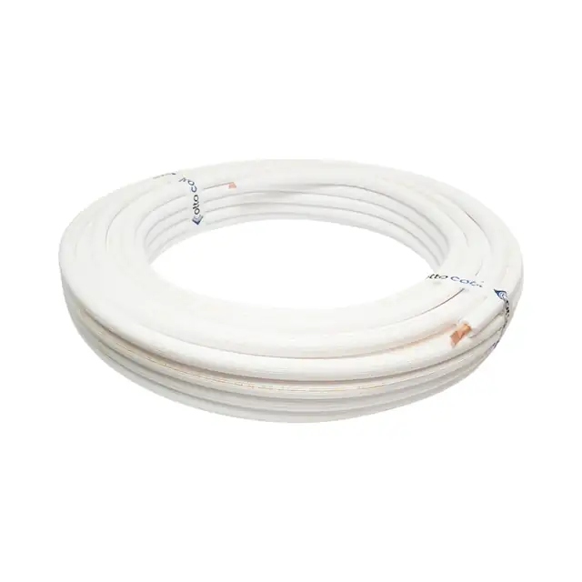 Conducta cupru clima AC 3/8 (9.52mm), grosime perete 0.70mm, izolatie 6mm pentru instalatii aer conditionat 50m/rola
