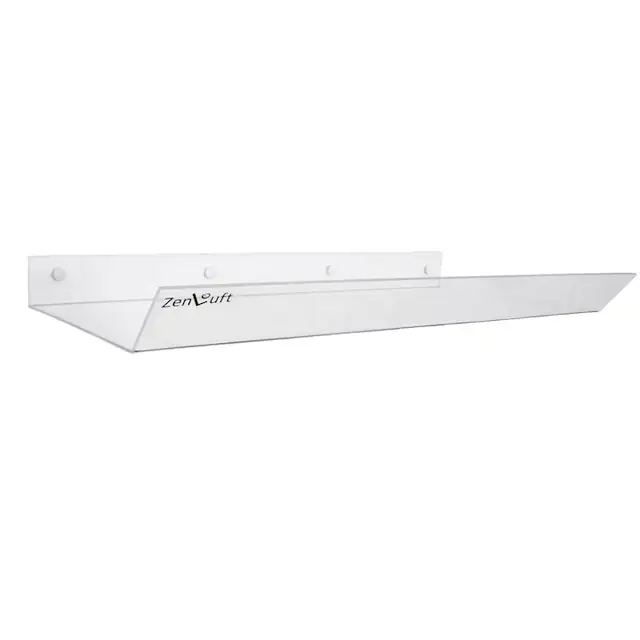Deflector aer conditionat ZenLuft ZL02 -110, 18000-24000 BTU, transparent, kit de instalare inclus