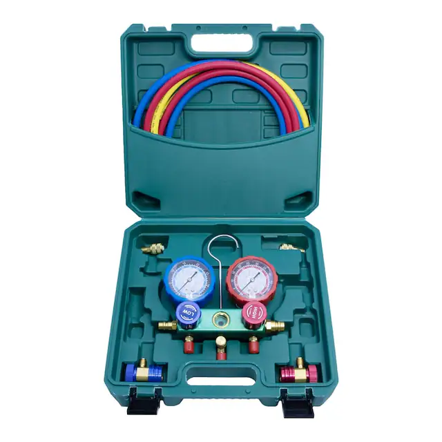 Set profesional pentru incarcarea si verificarea instalatiilor de aer conditionat YS EAC 20