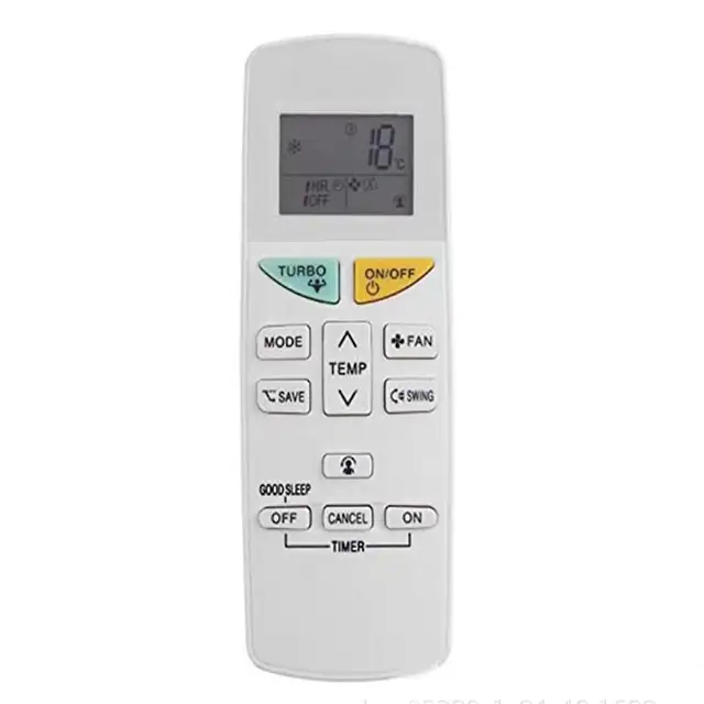 Telecomanda de inlocuire pentru aparat de aer conditionat, dimensiune 15x5cm, material ABS, cu ecran LCD mare, pentru Daikinarc470a11 Arc470a16