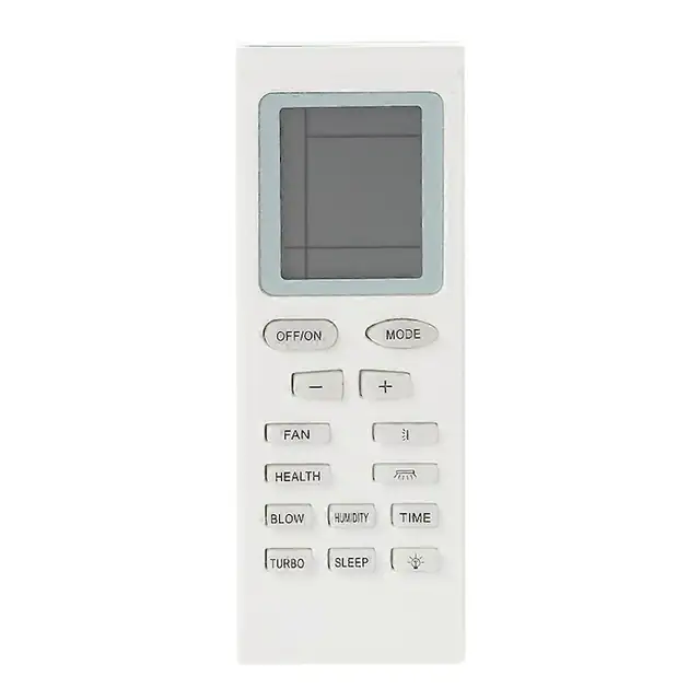 Telecomanda pentru aer conditionat, YBOF, 124.5x7.7x2cm, 2 baterii AAA
