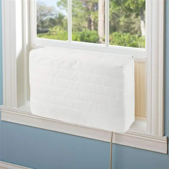 Husa pentru aer conditionat, interior, design matlasat, material durabil, multicolor, 30x45cm