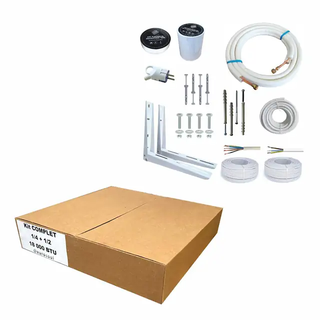 Kit complet montaj aer conditionat 5 metri, 18000btu