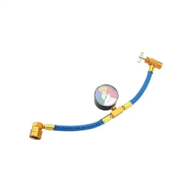 Furtun de reincarcare cu fluor refrigerant pentru aer conditionat auto cu tub de masurare R134A AE2C783 FARA MARCA