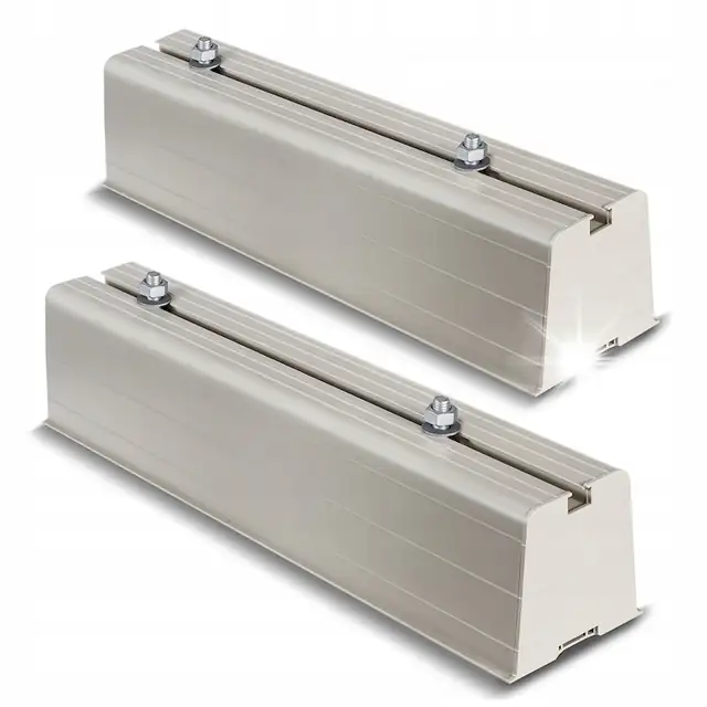 Urmareste suport pentru aer conditionat, Maclean, model MC-863, 100 kg, crem, set 2 bucati