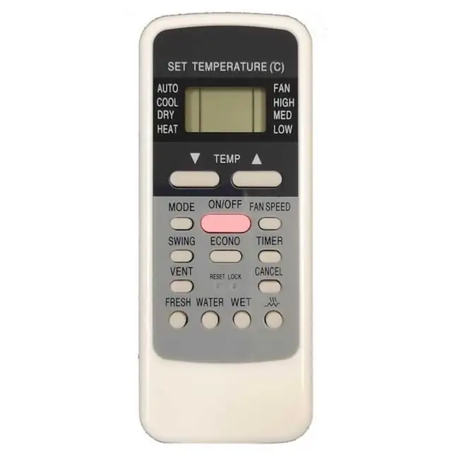 Telecomandă aer condiționat Midea RG51, funcții similare cu originalul, digital, 2 baterii AAA