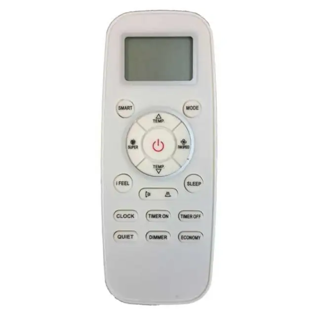 Telecomandă aer condiționat, Hisense K4, funcții similare cu originalul, digital, 2x AAA