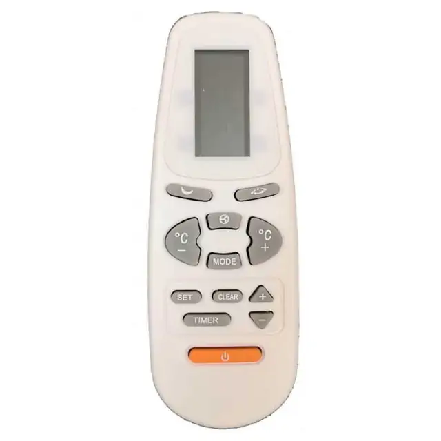 Telecomandă aer condiționat Vortex AUX 2, compatibilă, funcții originale, 2 baterii AAA