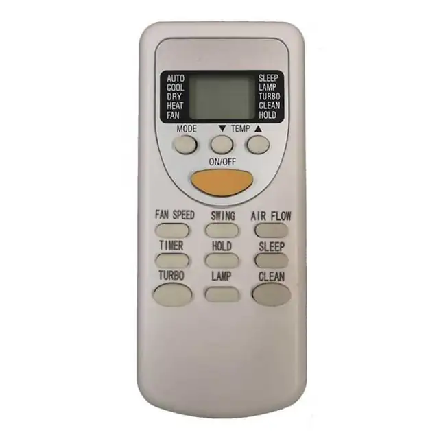 Telecomandă aer condiționat, compatibilă Nordstar LDK Neo ZH/JT-03, funcții originale, 2 baterii AAA
