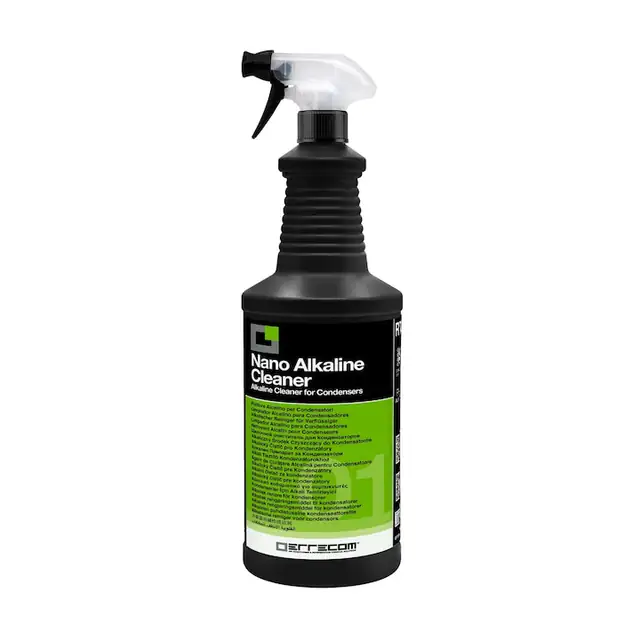 Detergent Concentrat pentru Aer Conditionat EUR NANO ALKALINE CLEANER 1 litru, curatare profunda, formula acida