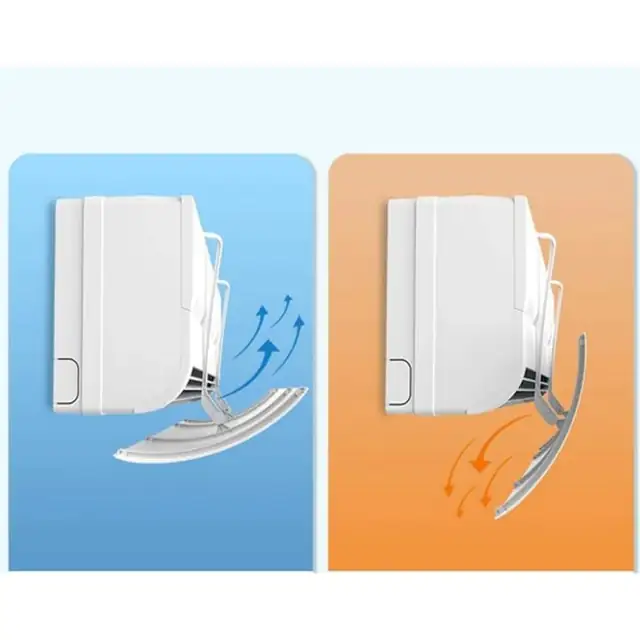 Deflector telescopic reglabil pentru aer conditionat, montare suspendata, usor de curatat