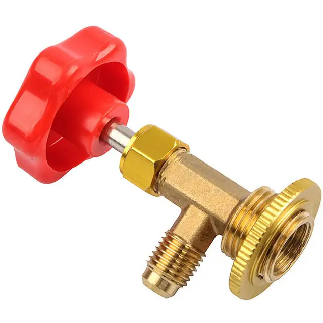 Supapa de incarcare refrigerant, 11mm, metal, pentru aer conditionat si frigidere