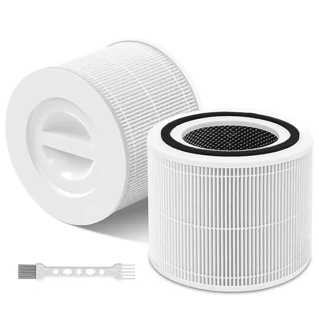 Filtru pentru purificatoare de aer Levoit core 300, 300S,300-P, P350, H13 HEPA + Carbon Activ + Prefiltru, set 2 buc, KINGTRONG®