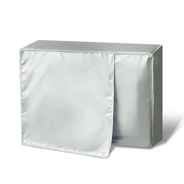 Husa pentru aer conditionat, argintie, 80x30x57cm, impermeabila, rezistenta la zapada, praf, set
