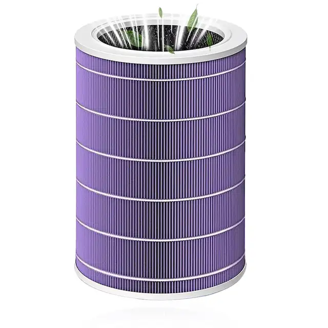 Filtru antibacterian pentru purificator de aer Xiaomi, mov, 200x288mm