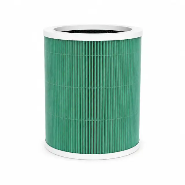 Filtru Purificator de Aer AirBliss, Filtrare 3 in 1, Pre Filtru, Filtru TRUE HEPA, Filtru din Carbon Activ, Elimina 99, 93% Particule, Anti Alergic, Anti Bacterian, Elimina Mirosuri, Aer Curat, Verde