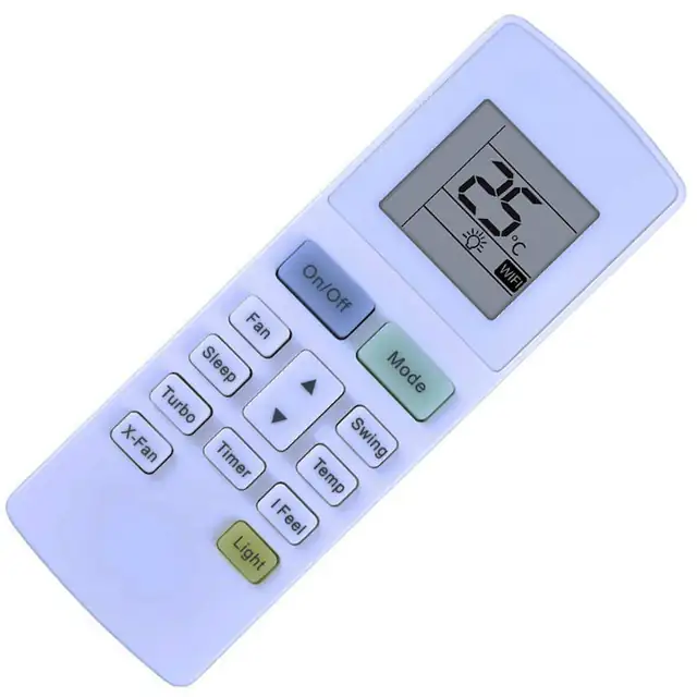 Telecomanda KNTECH®, pentru aer conditionat GREE YAW1F9, YAW1F1, YAW1F4, cu aspectul teleccomenzii originale