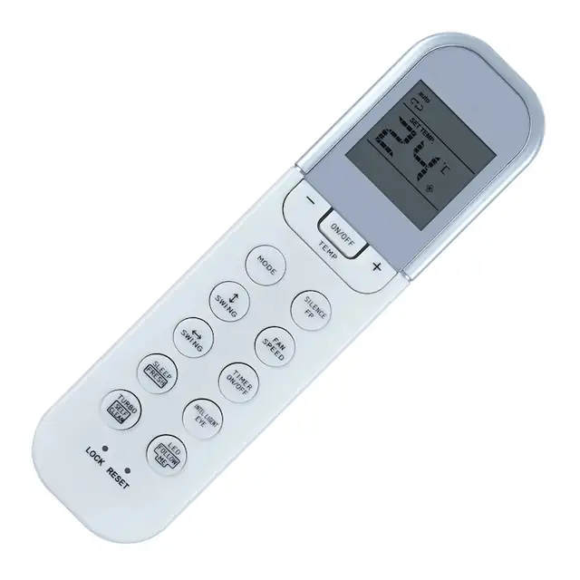 Telecomanda KNTECH®, pentru aer conditionat MIDEA MDV RAG-035B-SP, MSABEU-24HRDN1-QRC8GW RG36F/BGEF, cu aspectul telecomenzii originale