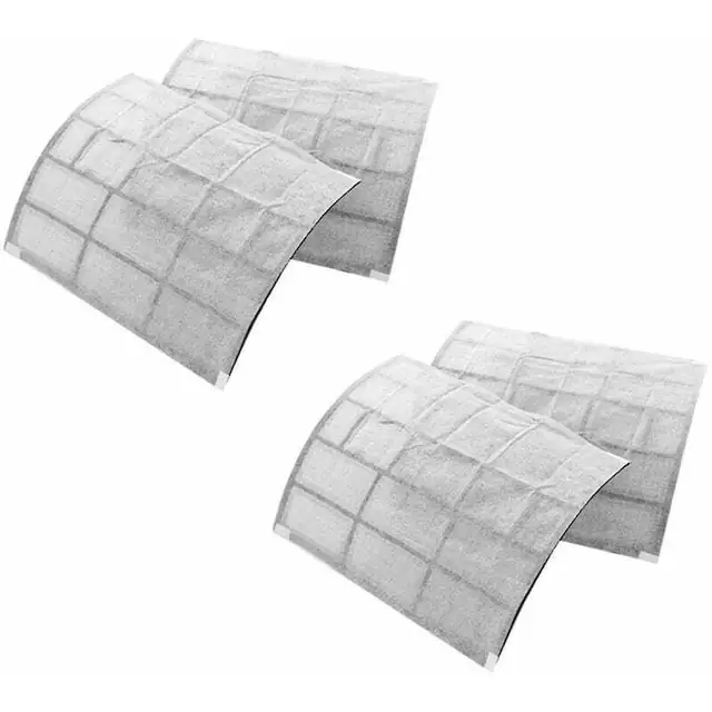 Set de 6 filtre pentru aer conditionat, 40x35cm, lavabile, compatibile cu toate tipurile de aparate de climatizare