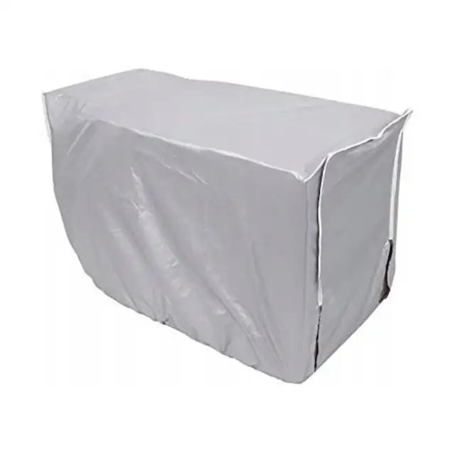 Husa pentru aer conditionat, 80x28x54cm, impermeabila, argintie, 3 dimensiuni disponibile