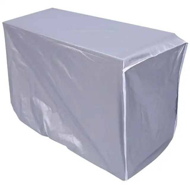 Husa pentru aparat de aer conditionat, Husa de protectie pentru aparatul de aer conditionat exterior, Rezistenta la praf, zapada si apa (37 x 15.7 x 28.7 in)