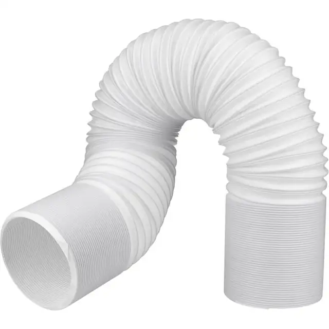 Hose de evacuare pentru aer conditionat, 2m, diametru 15cm, alb, set universal