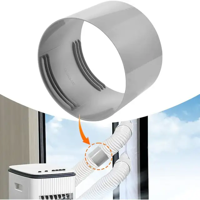 Adaptor fereastra pentru aer conditionat portabil, 150mm, extensie furtun evacuare, accesorii flexibile, 5.9 inch