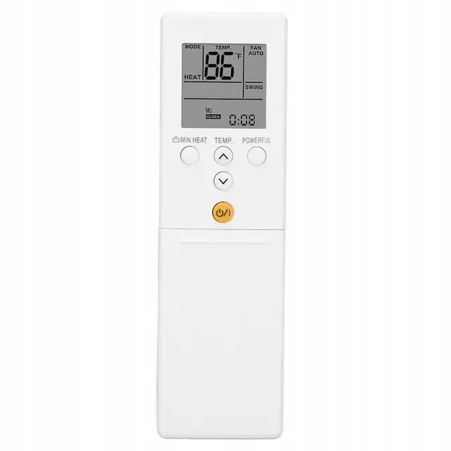 Telecomanda universala pentru aer conditionat Fujitsu, dublu display, material ABS