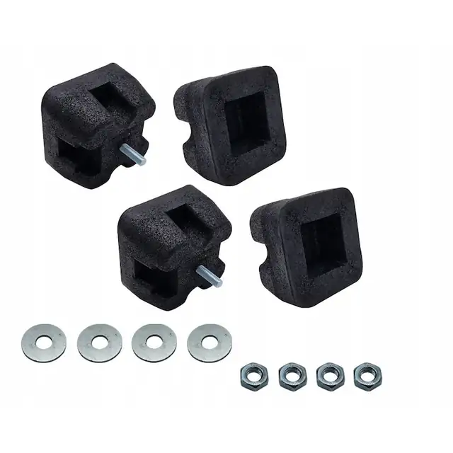 Set 4 suporturi pentru aer conditionat, Blueref SXT110B, 110x110x68mm, rezistente la UV, capacitate 180kg