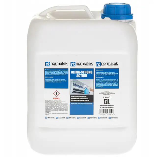 Soluție fiabilă pentru curățarea aerului condiționat, Normatek, 5L