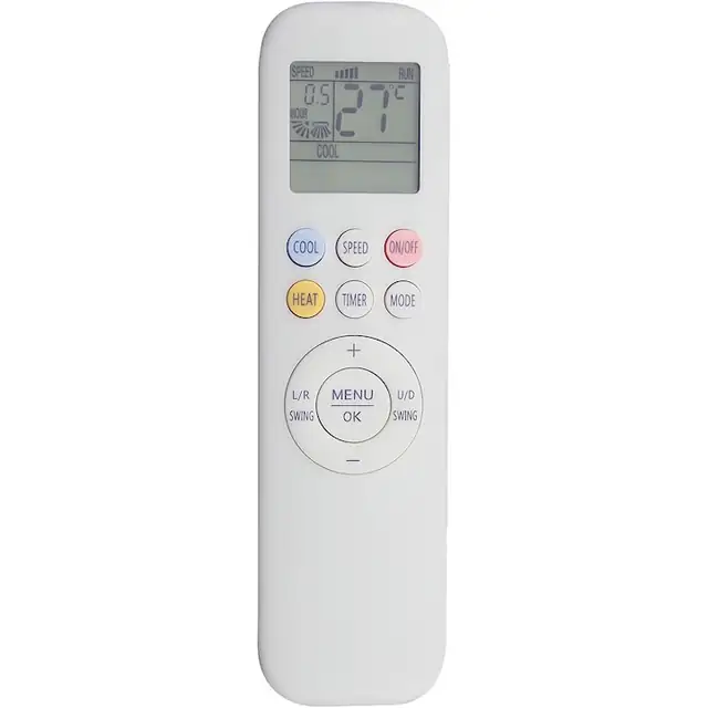 Telecomanda de inlocuire pentru aer conditionat, set, compatibila cu YKR-T/011E, YKR-T/012E, YKR-T/013E