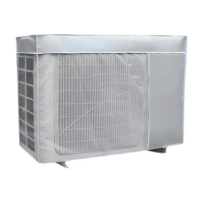 Husa pentru aer conditionat, 85x32x57cm, argintie, set
