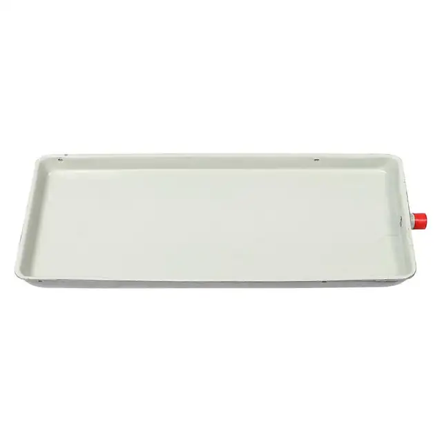 Tava de colectare apa pentru aer conditionat, 67.00x26.50x3.50cm, alb, set 1 buc.