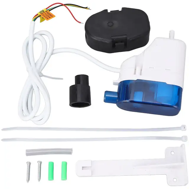 Pompa de drenaj pentru aer conditionat RS-24C, 24 L/h, 10 m, 100-230 V, set cu accesorii