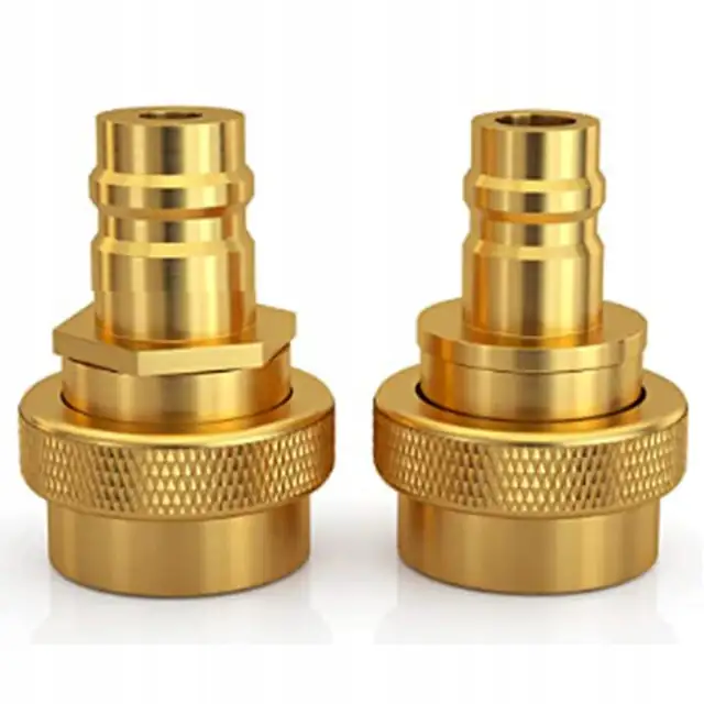 Set adaptor R134a la R1234yf pentru climatizare auto, cu conectori de 1/4 inch, din cupru si aluminiu