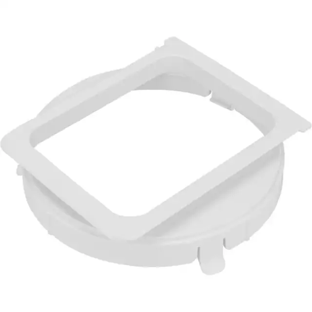 Conector furtun aer conditionat portabil, 13 cm, inel de prindere 130 mm, alb