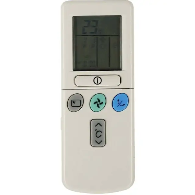 Telecomanda de inlocuire RAR-2P2 pentru aparat de aer conditionat Hitachi, dimensiuni compacte, functionare fara instalare