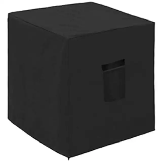Husa protectoare pentru aparat de aer conditionat, 210D, impermeabila, 61x61x76cm, neagra