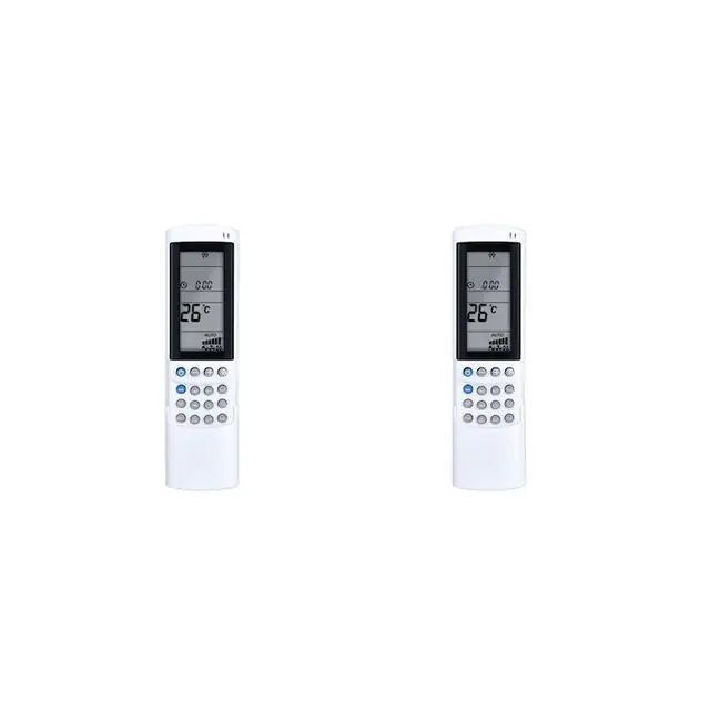 Set 2 telecomenzi universale pentru aer conditionat RC08C, alb