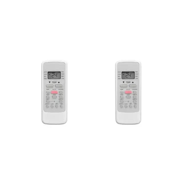 Set 2 telecomenzi pentru aparat de aer conditionat RG51B/E, 433 MHz, plastic