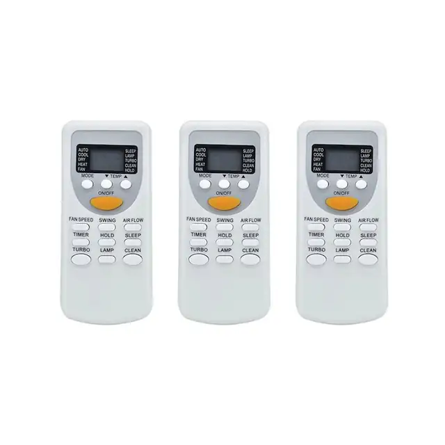Set 3 telecomenzi de schimb pentru aparat de aer conditionat Chigo ZH/JT-03, alb