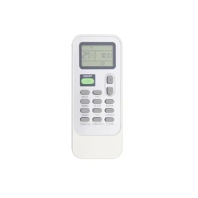 Telecomanda pentru aparat de aer conditionat, alb, set de 1 buc.