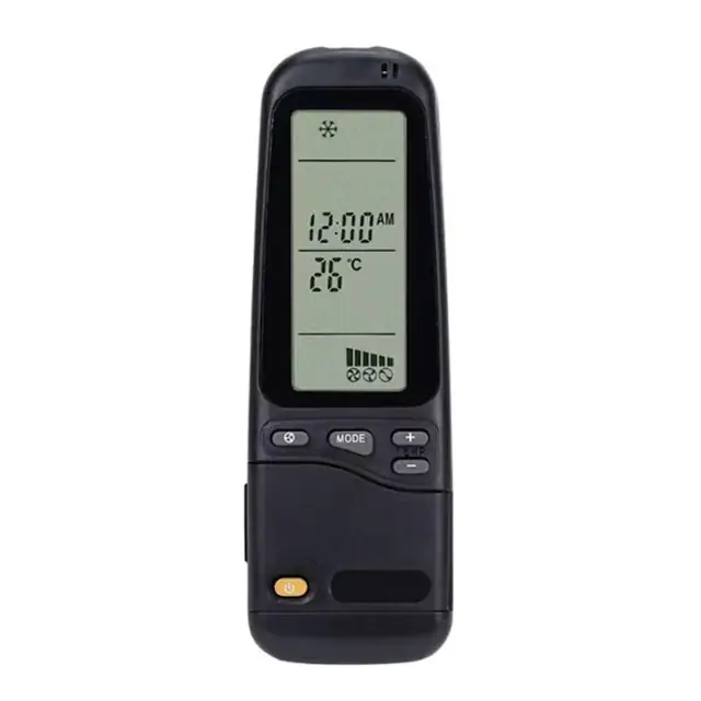 Telecomanda de schimb pentru aparat de aer conditionat, design compact, 13x4x2cm, material plastic, consum redus de energie