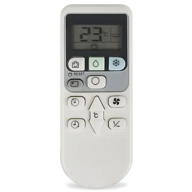 Telecomanda de inlocuire pentru aparat de aer conditionat, alb, 1 buc.